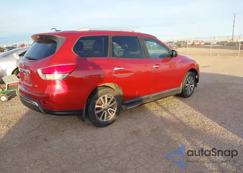 2013 Nissan Pathfinder Sv из США, поврежденный, VIN 5N1AR2MN4DC651322